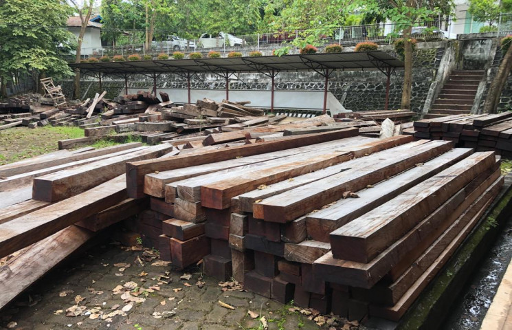 Penemuan 81 Kontainer Kayu Ilegal Masuk Tahap Penyidikan Dokumen